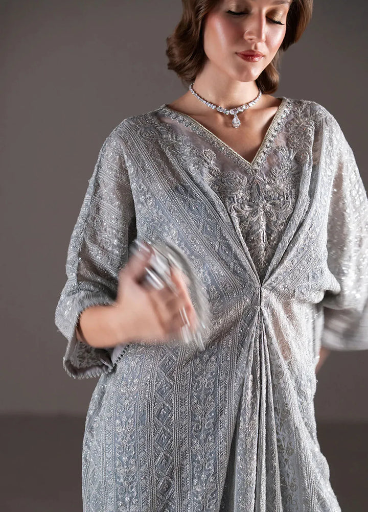 Izel Pret Embroidered Chiffon 2 Piece Suit SLC-007-Glim