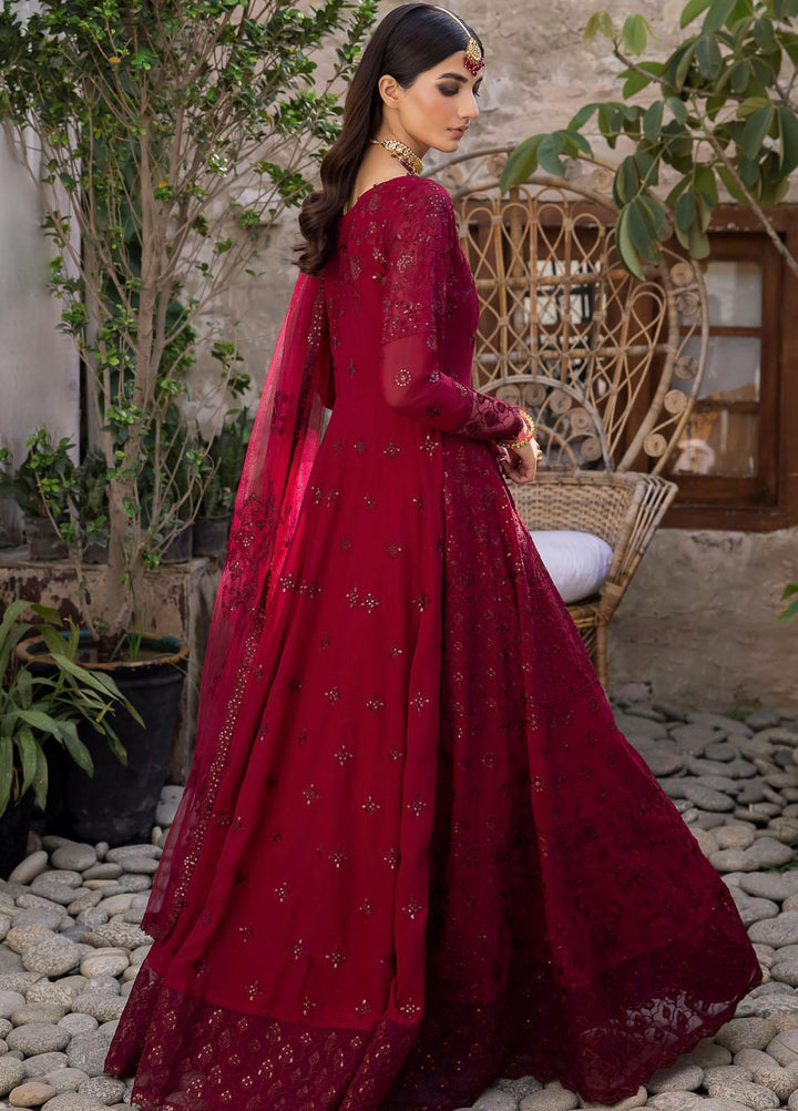 Iznik Embroidered Chiffon Suits Unstitched 3 Piece IZ23CH CC-29 Rosalie - Luxury Collection