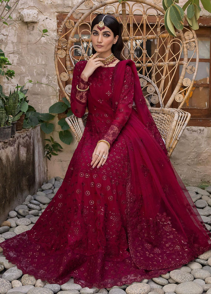 Iznik Embroidered Chiffon Suits Unstitched 3 Piece IZ23CH CC-29 Rosalie - Luxury Collection