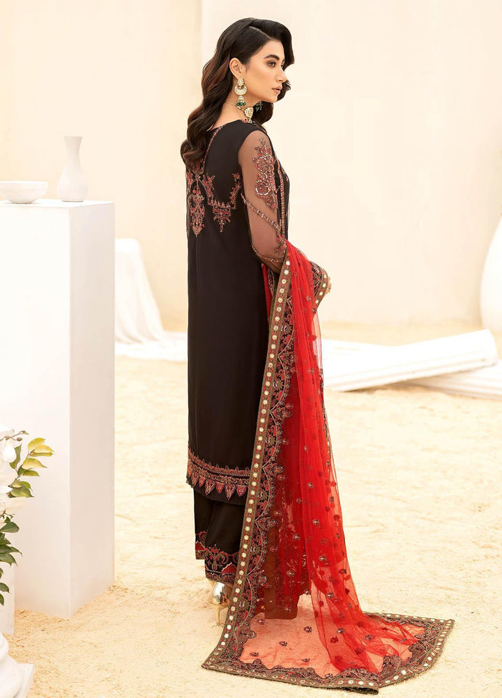 Iznik Embroidered Net Suits Unstitched 3 Piece IZ23C CC 08 Darina - luxury Collection