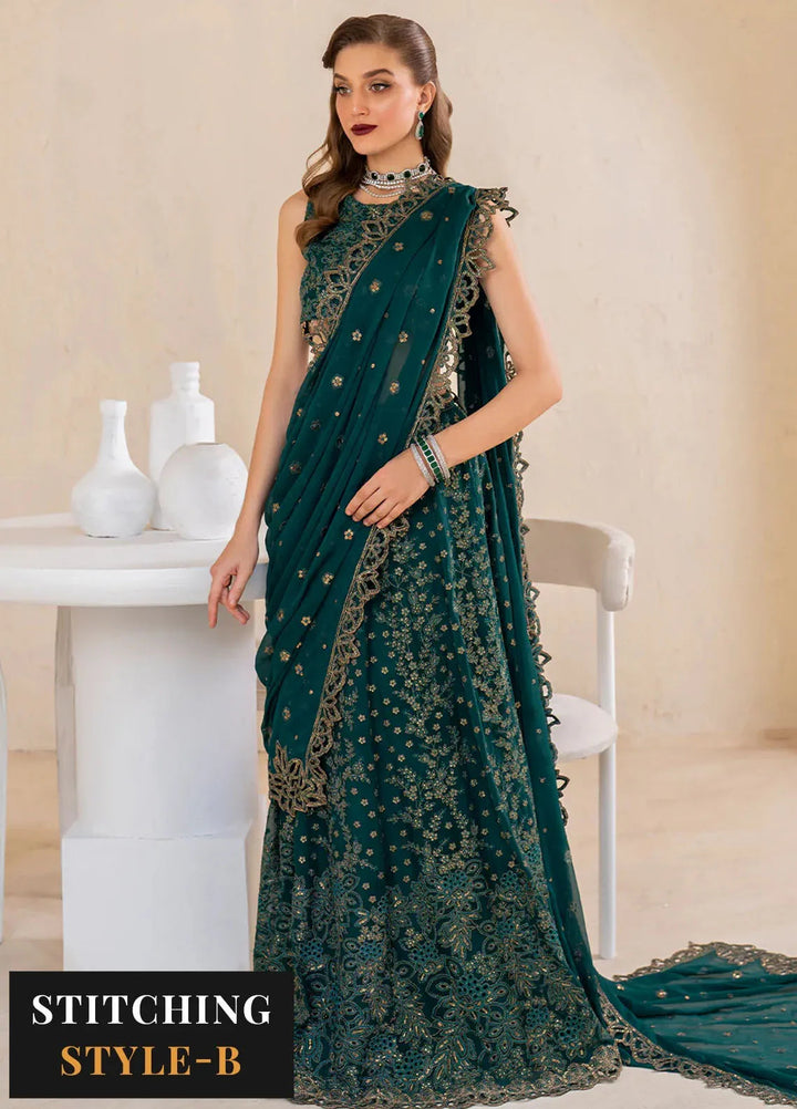 Iznik Embroidered Chiffon Suits Unstitched 3 Piece IZ24CC CC-47 - Luxury Collection