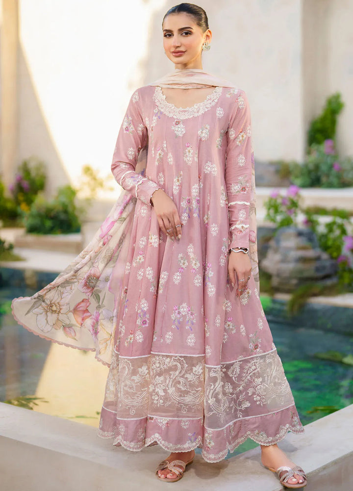 Iznik Embroidered Lawn Suit Unstitched 3 Piece IZ24F SFL-08 Euphoria - Festive Collection