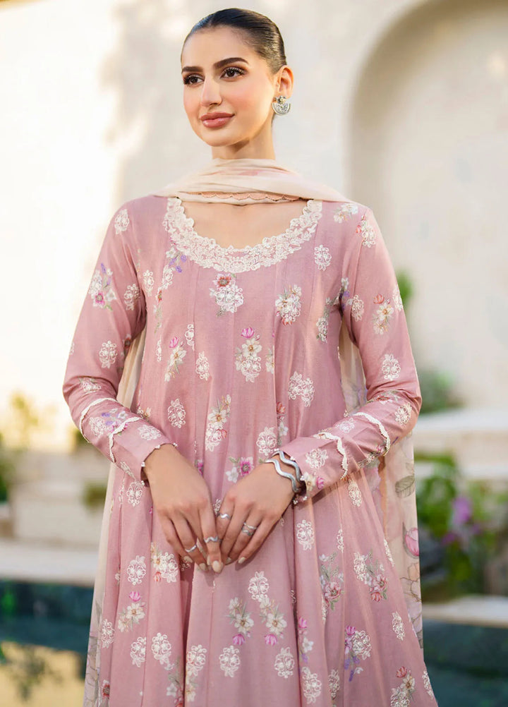 Iznik Embroidered Lawn Suit Unstitched 3 Piece IZ24F SFL-08 Euphoria - Festive Collection