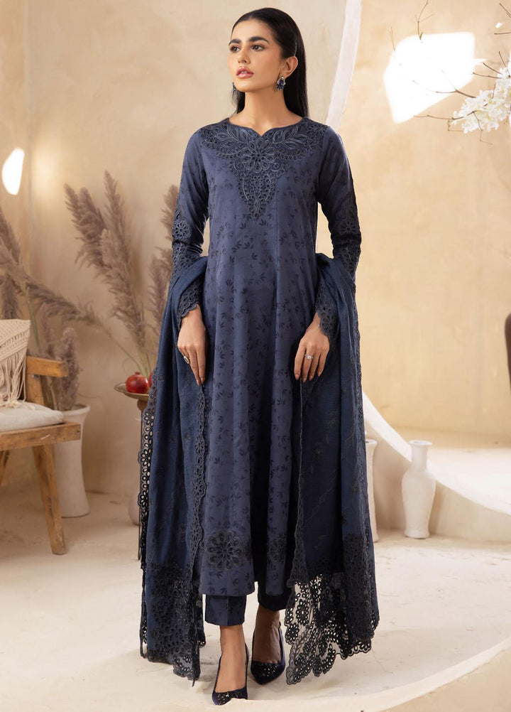 Iznik Embroidered Viscose Suits Unstitched 3 Piece IZ23LW ILW 02 Demure - Winter Collection
