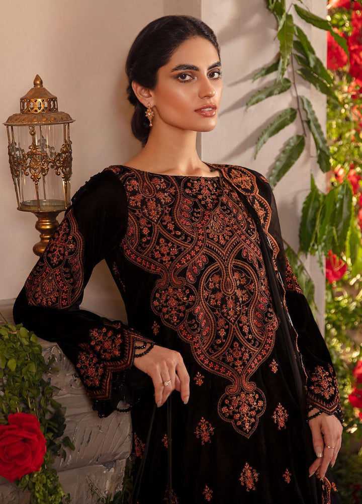 Iznik Embroidered Velvet Suits Unstitched 3 Piece IZ21M IMC-01 MYTH - Luxury Formals Collection