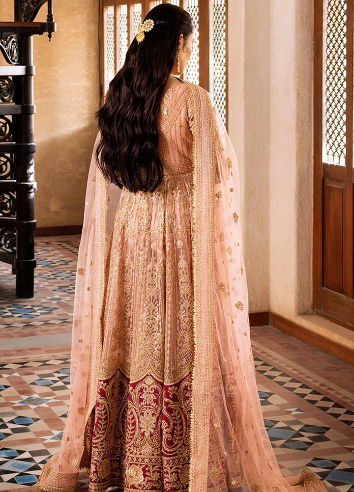 Jahan By Erum Khan Embroidered Net Suit Unstitched 3 Piece Suit EK24JV1 Kanwal - Formals Collection