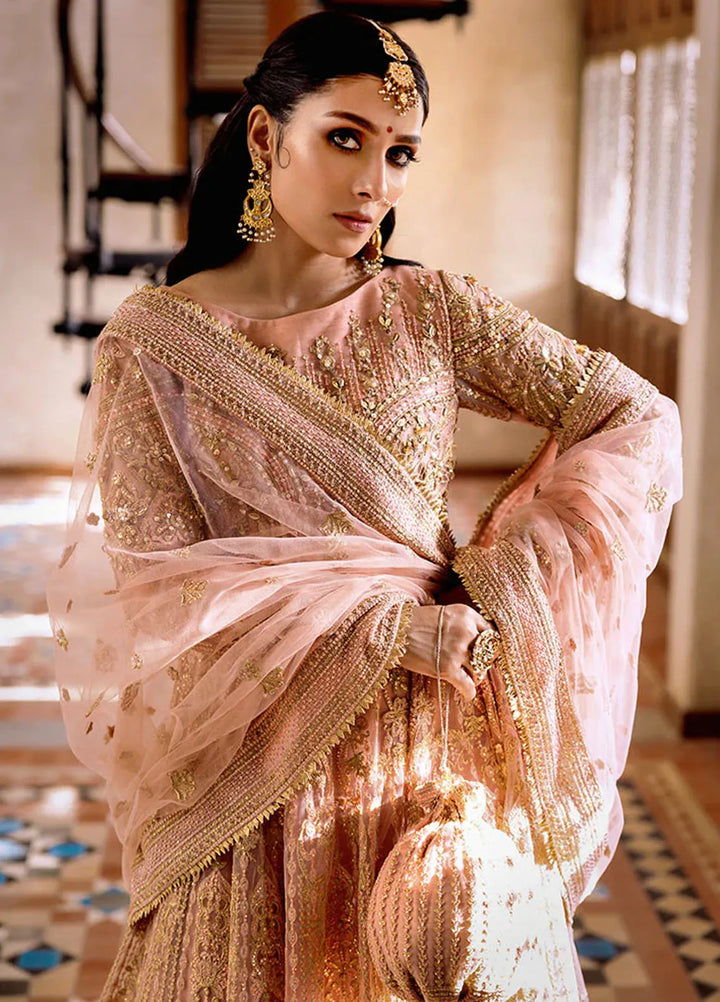 Jahan By Erum Khan Embroidered Net Suit Unstitched 3 Piece Suit EK24JV1 Kanwal - Formals Collection