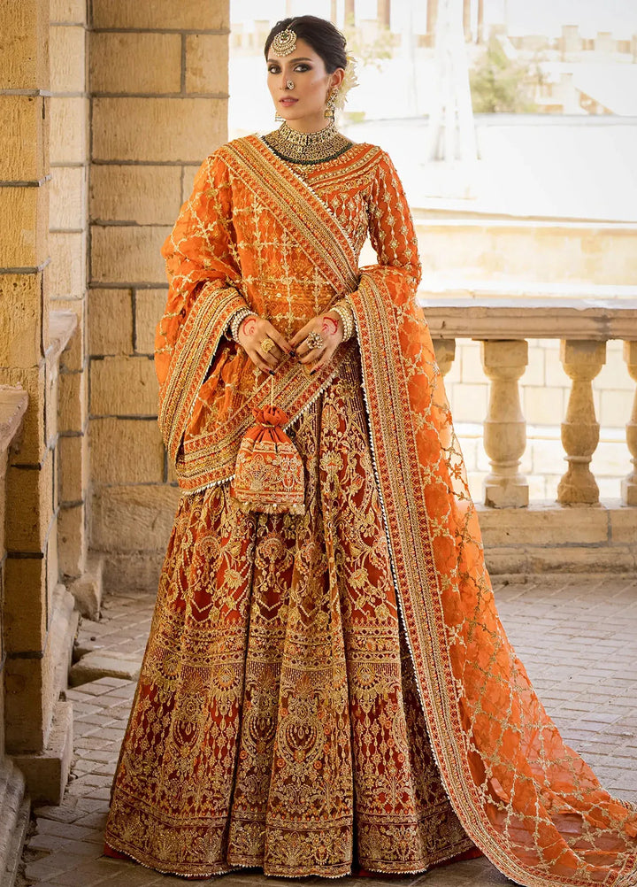 Jahan By Erum Khan Embroidered Net Suit Unstitched 4 Piece EK24JV2 Jahanara - Formals Collection