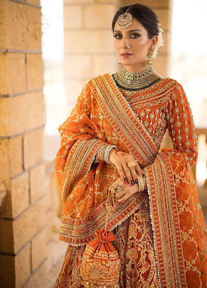 Jahan By Erum Khan Embroidered Net Suit Unstitched 4 Piece EK24JV2 Jahanara - Formals Collection