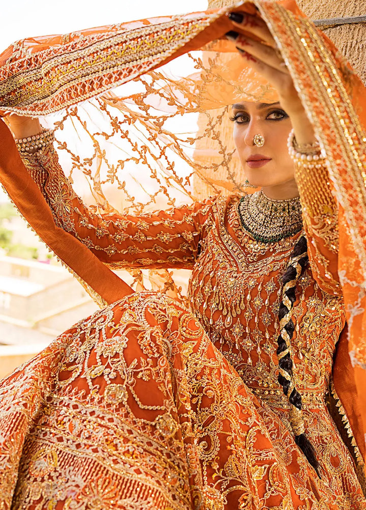 Jahan By Erum Khan Embroidered Net Suit Unstitched 4 Piece EK24JV2 Jahanara - Formals Collection