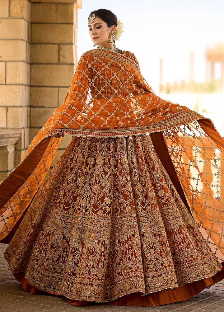 Jahan By Erum Khan Embroidered Net Suit Unstitched 4 Piece EK24JV2 Jahanara - Formals Collection