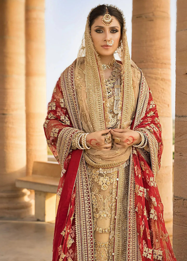 Jahan By Erum Khan Embroidered Net Suit Unstitched 4 Piece EK24JV2 Noorie - Formals Collection