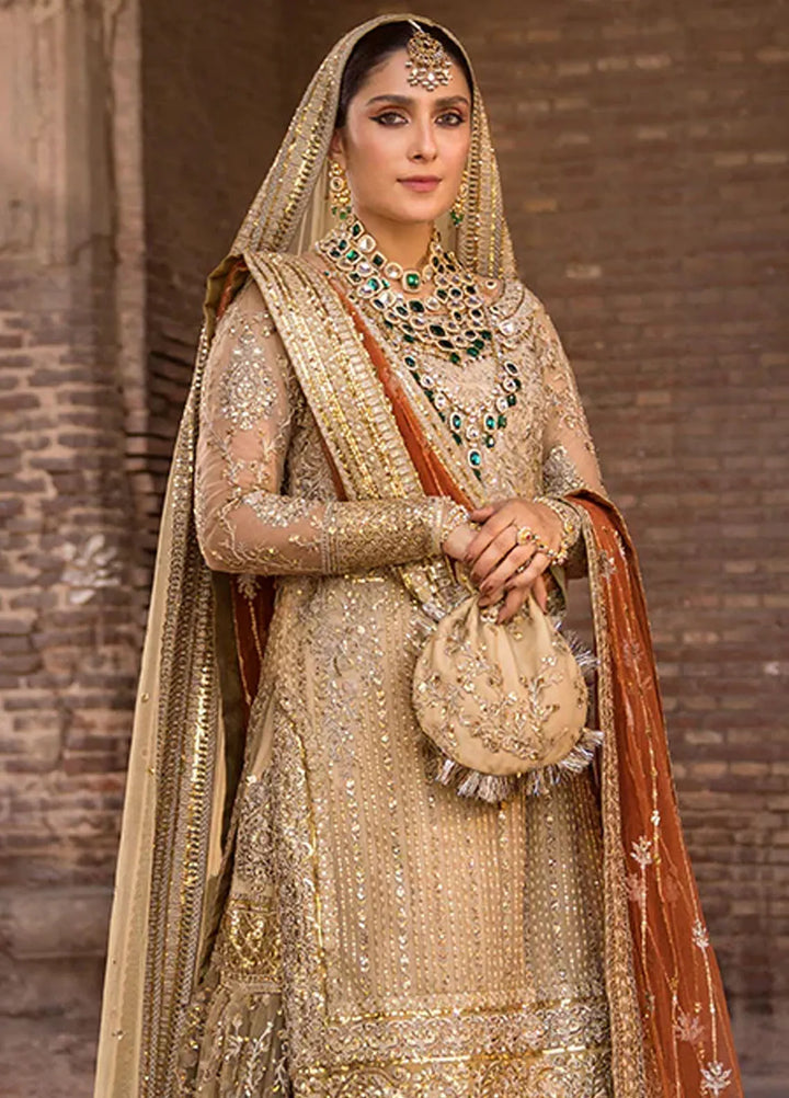 Jahan By Erum Khan Embroidered Net Suit Unstitched 4 Piece EK24JV3 Farida - Formals Collection