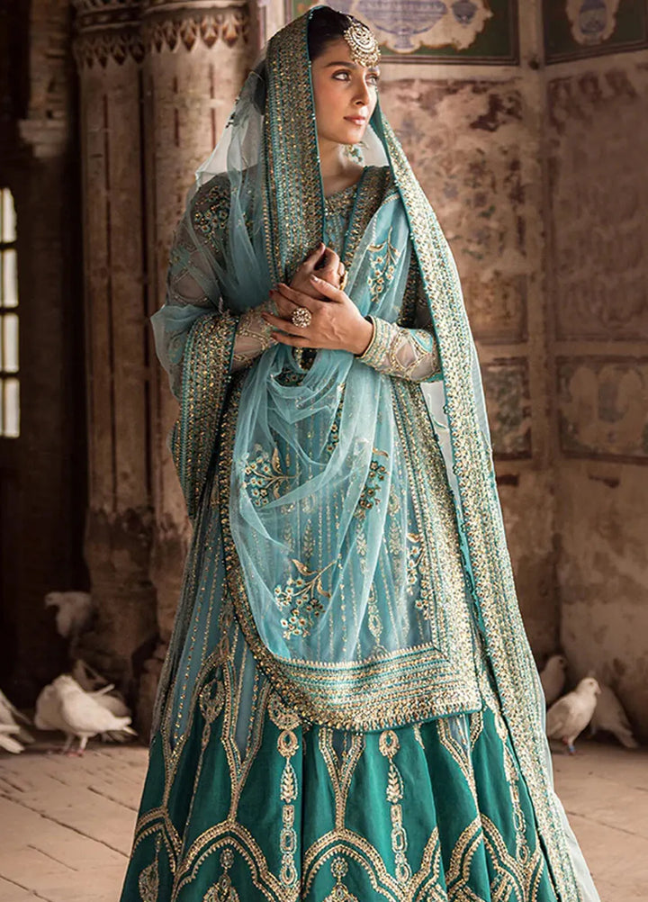 Jahan By Erum Khan Embroidered Net Suit Unstitched 4 Piece EK24JV3 Feroza - Formals Collection