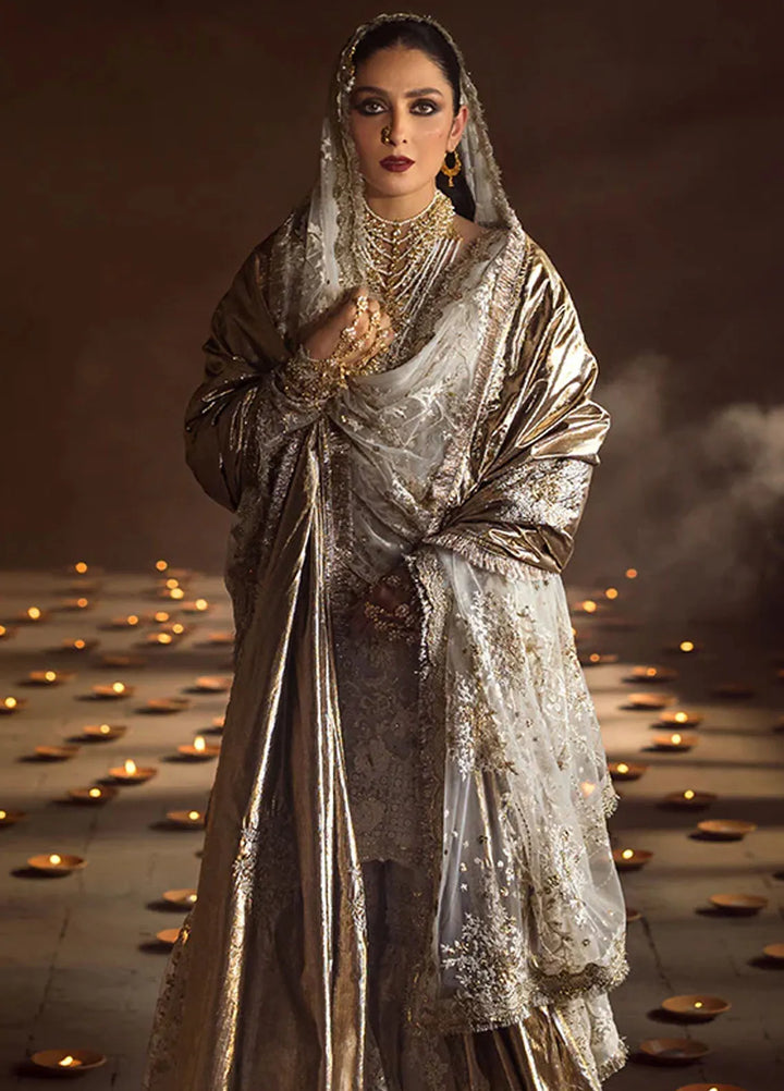 Jahan By Erum Khan Embroidered Net Suit Unstitched 4 Piece EK24JV3 Mastani - Formals Collection