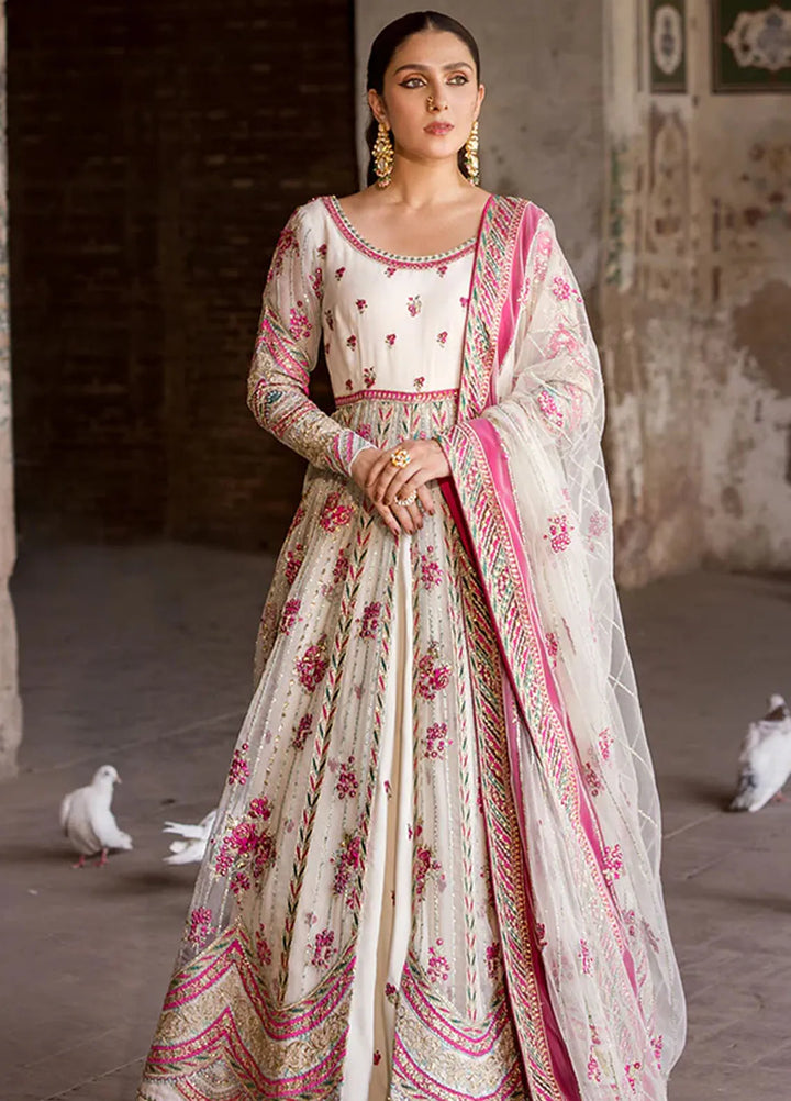Jahan By Erum Khan Embroidered Organza Suit Unstitched 4 Piece EK24JV3 Paro - Formals Collection
