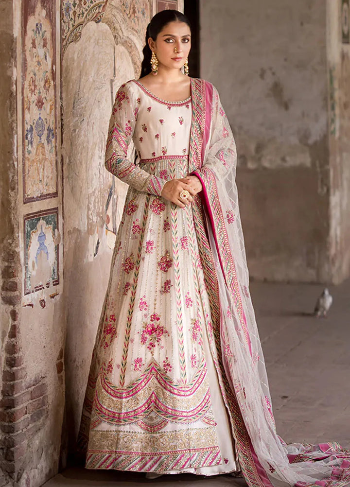 Jahan By Erum Khan Embroidered Organza Suit Unstitched 4 Piece EK24JV3 Paro - Formals Collection