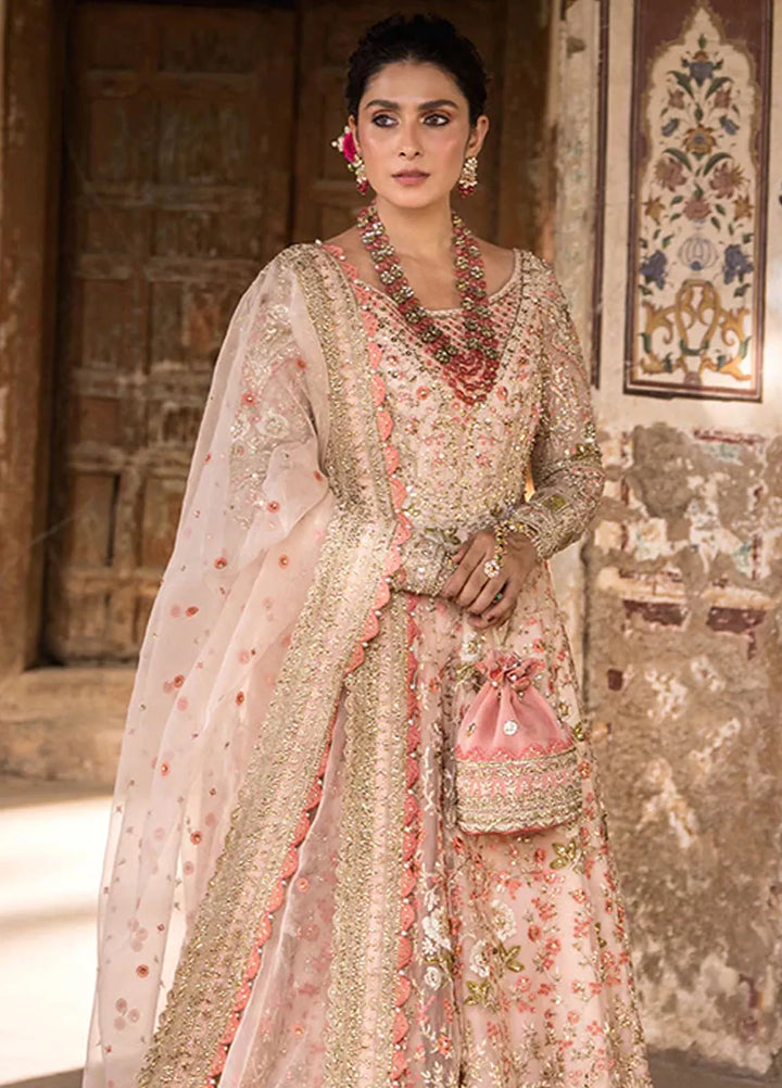 Jahan By Erum Khan Embroidered Organza Suit Unstitched 4 Piece EK24JV3 Zohra - Formals Collection