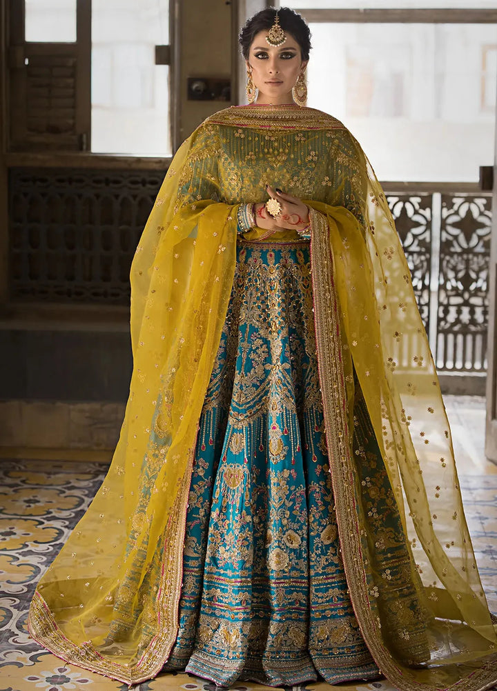 Jahan By Erum Khan Embroidered Raw Silk Suit Unstitched 3 Piece EK24JV2 Mehrunisa - Formals Collection