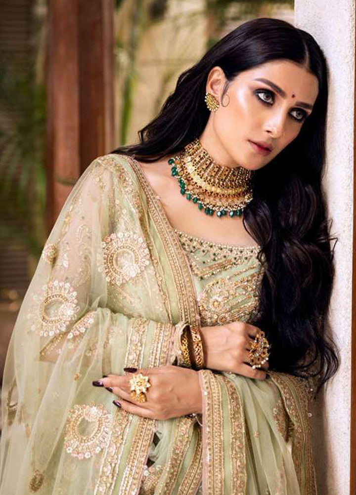 Jahan By Erum Khan Embroidered  Suits Unstitched 3 Piece EK22J Roopa - Wedding Collection