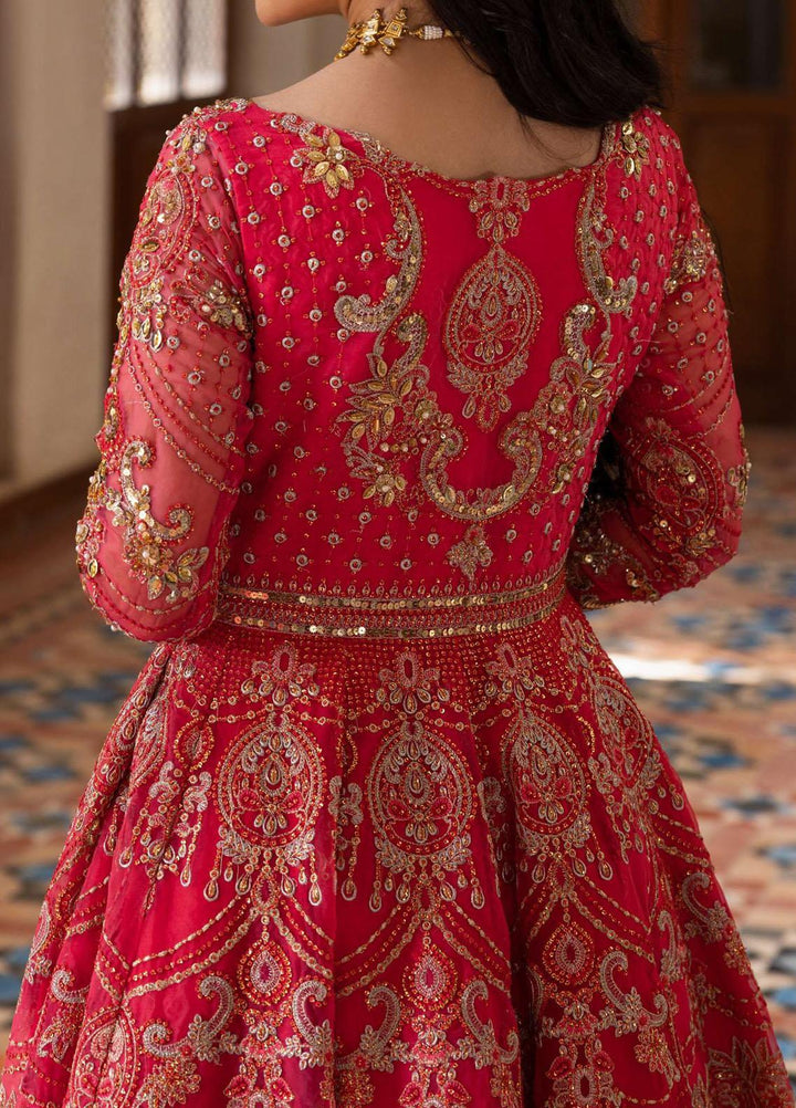 Jahan By Erum Khan Embroidered  Suits Unstitched 3 Piece EK22J Gulabo - Wedding Collection