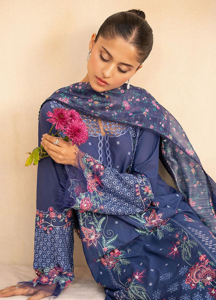 Jahan by Rajbari Embroidered Lawn Suits Unstitched 3 Piece RB25JPF D-2 B Taliah - Summer Collection