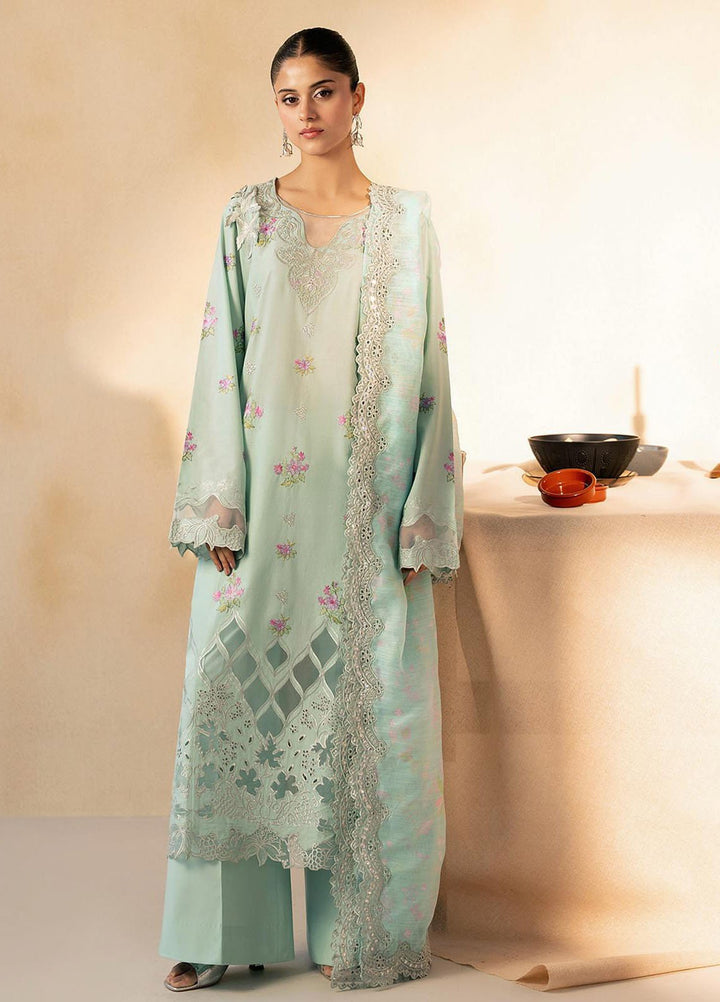 Jahan by Rajbari Embroidered Lawn Suits Unstitched 3 Piece RB25JPF D-4 A Aalya - Summer Collection