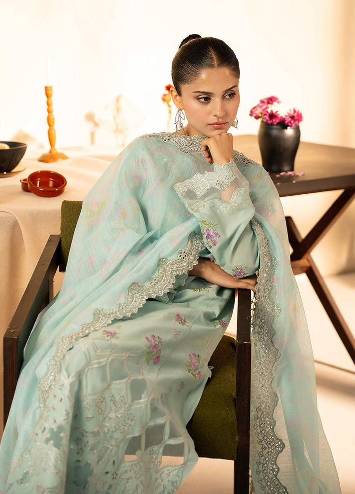 Jahan by Rajbari Embroidered Lawn Suits Unstitched 3 Piece RB25JPF D-4 A Aalya - Summer Collection