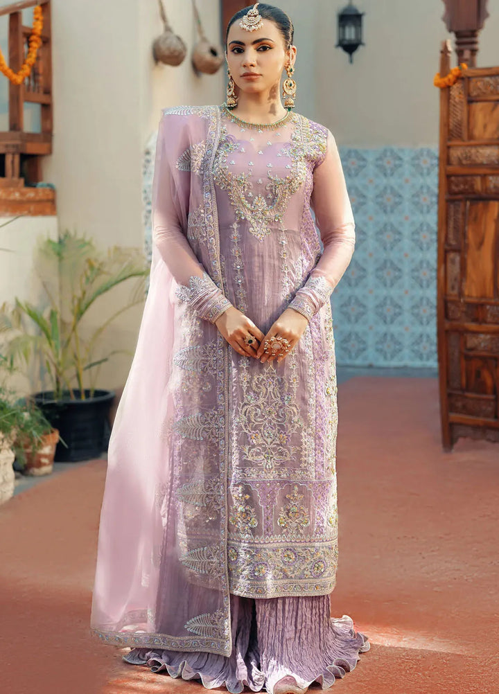 Jamnii Pret Embroidered Organza 3 Piece Suit Arzoo