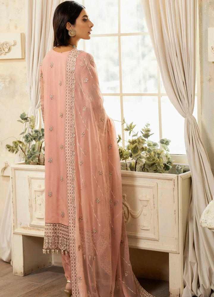 Mohagni Pret Embroidered Chiffon 3 Piece Suit MGL-04 EVENA