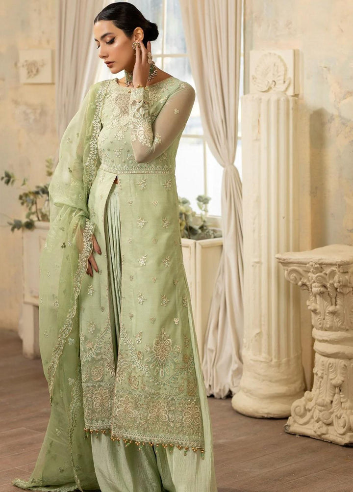 Janan By Mohagni Embroidered Net Suits Unstitched 3 Piece MGL-06 Kiara - Festive Collection