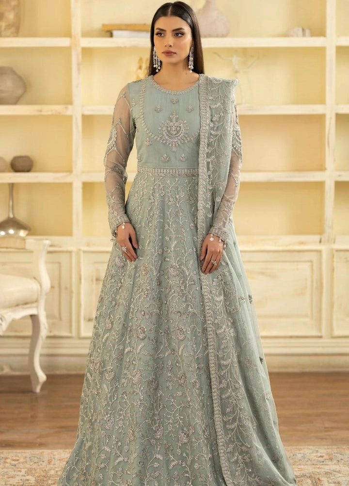 Janan By Mohagni Embroidered Net Suits Unstitched 3 Piece MGL-07 Laira - Festive Collection