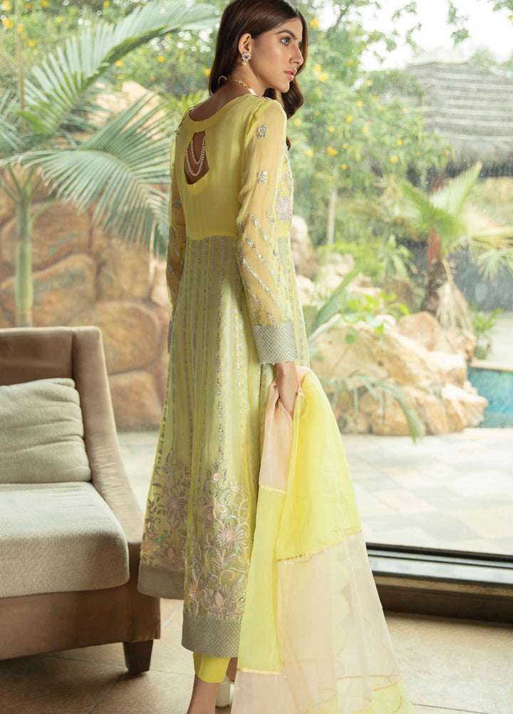 Jannan by Riaz Arts Embroidered Chiffon Suits Unstitched 3 Piece RA21JNF JP-01 - Festive Collection