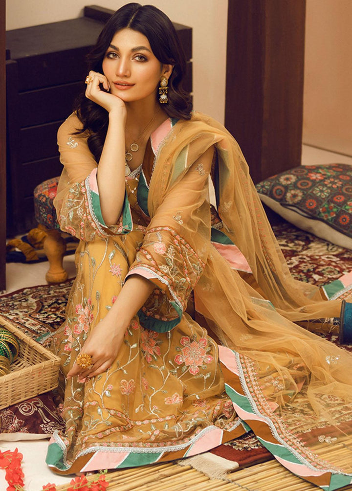 Jashan-e-Bahara By Noorma Kaamal Embroidered  Suits Unstitched 3 Piece NK23JB NK-JB01 - Festive Collection