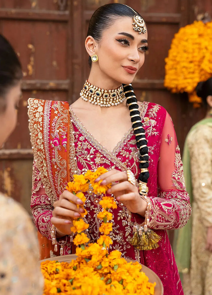 Jashn by Imrozia Serene Embroidered Net Suit Unstitched 3 Piece IM25J SB-36 Janaan - Formals Collection