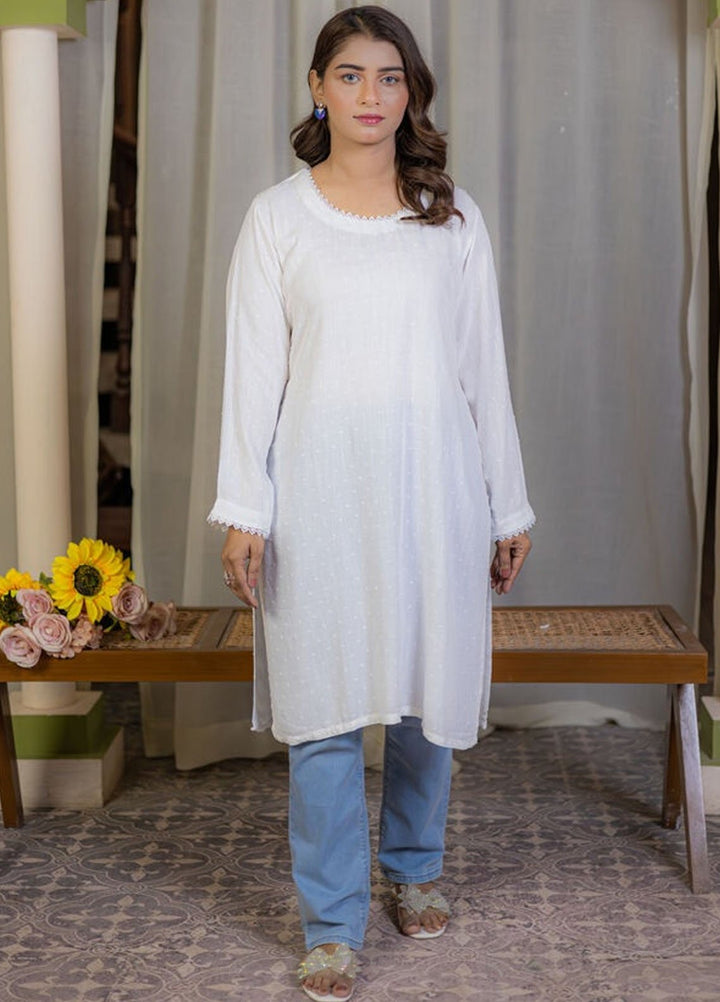 Javeria Khalid Pret Embroidered Lawn 1 Piece Aab e Nazm