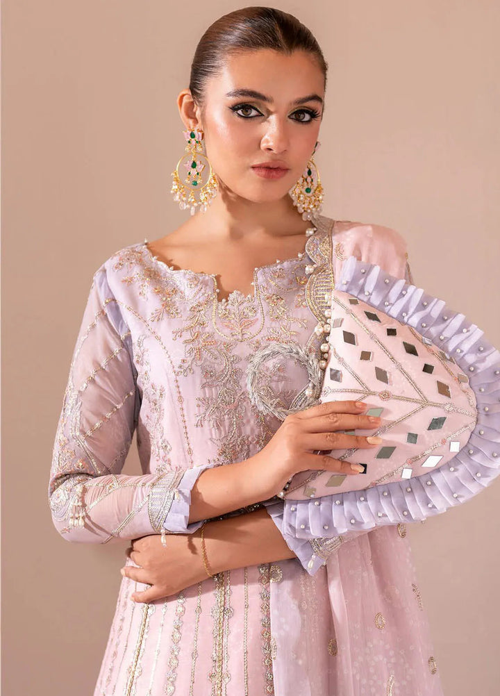 Jhalak by Alizeh Embroidered Chiffon Suit Unstitched 3 Piece AFB24J D-05 Parinaaz - Festive Collection