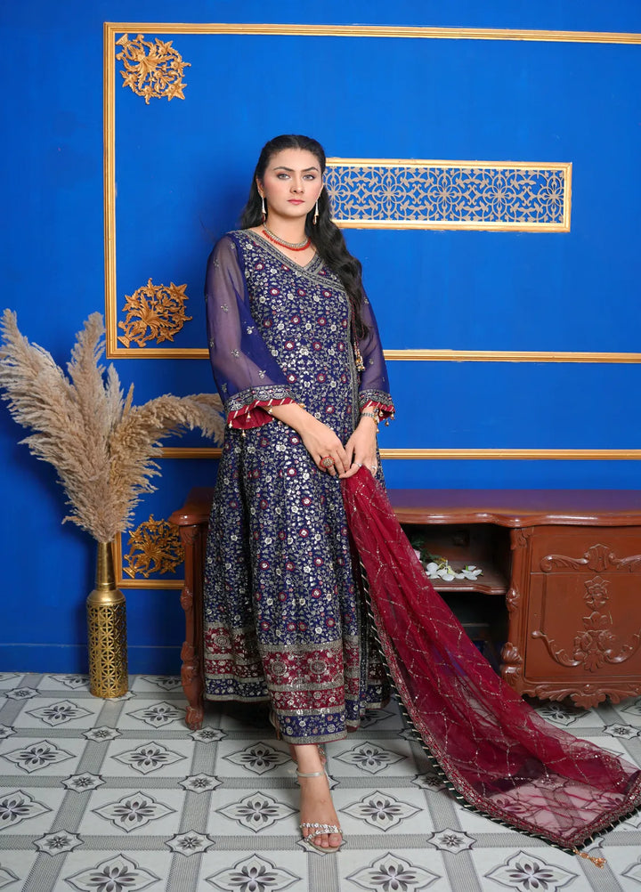 Jhankar By Zohan Ateeq Pret Embroidered Chiffon 3 Piece Suit Anabia