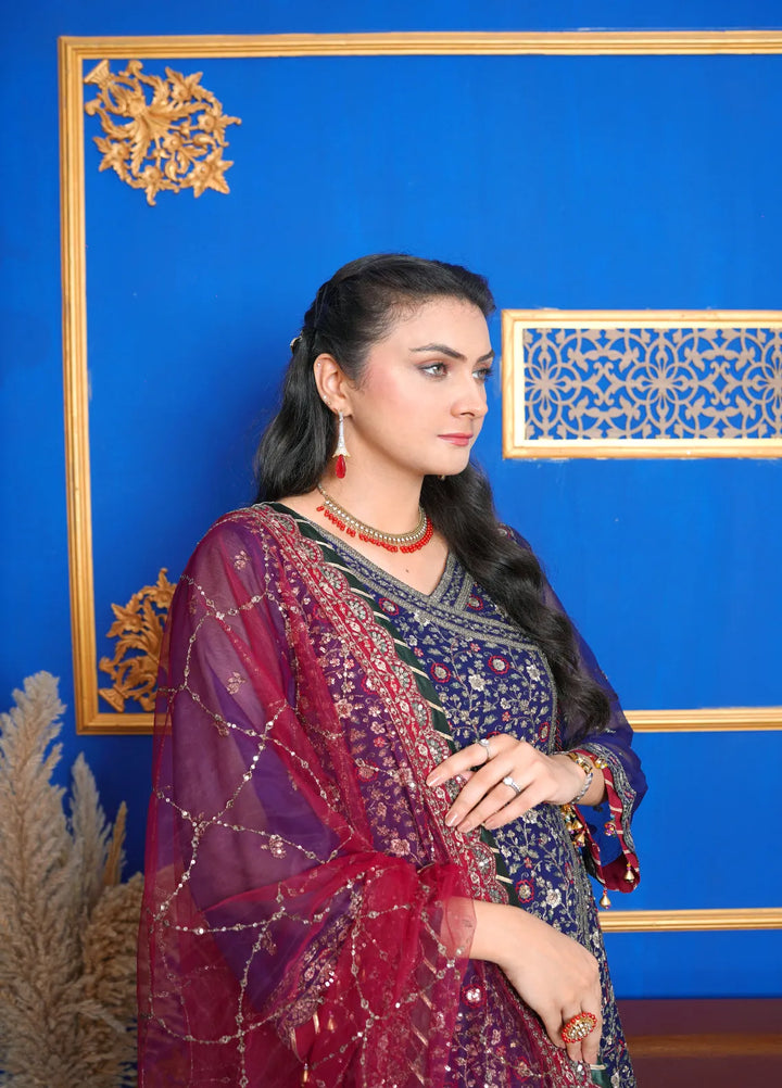 Jhankar By Zohan Ateeq Pret Embroidered Chiffon 3 Piece Suit Anabia