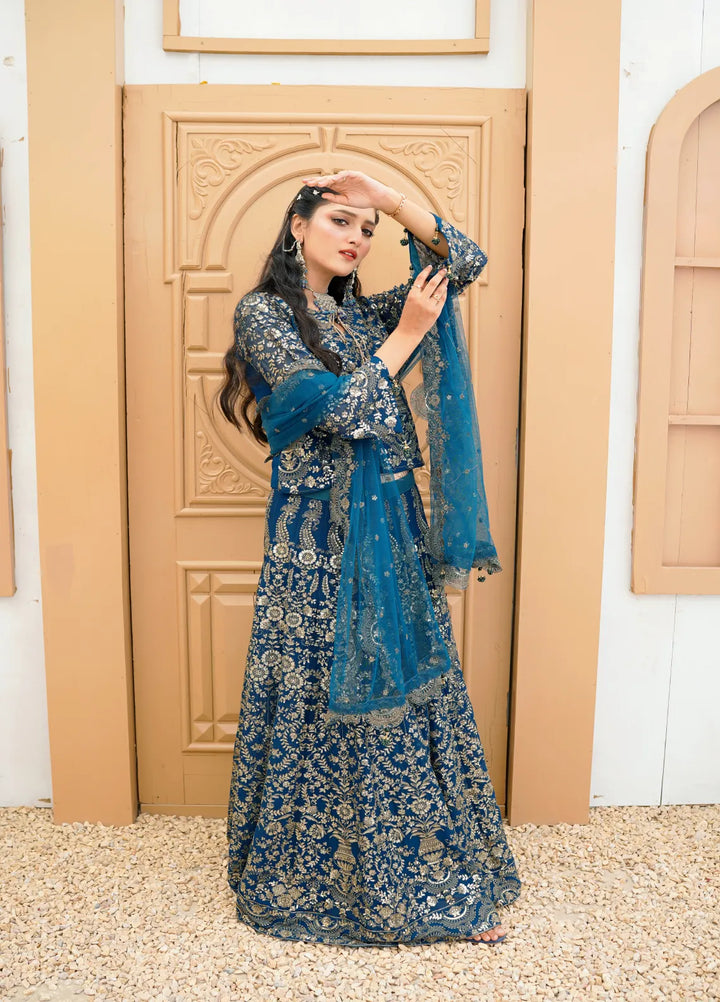 Jhankar By Zohan Ateeq Pret Embroidered Chiffon 3 Piece Suit Zoya