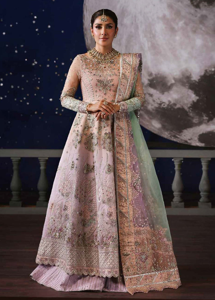 Jhoomro by Nureh Embroidered Organza Suits Unstitched 4 Piece NU25JF NL-81 - Formals Collection