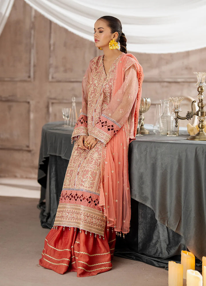 Jihan by Salitex Embroidered Cotton Net Suits Unstitched 3 Piece SUNW6JI008UT - Festive Collection