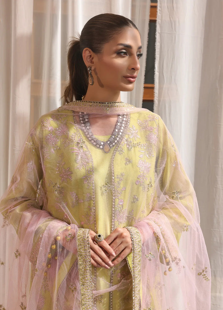 Jihan By Salitex Embroidered Yarn Dyed Suit Unstitched 3 Piece SUNS24AJI013UT - Festive Collection