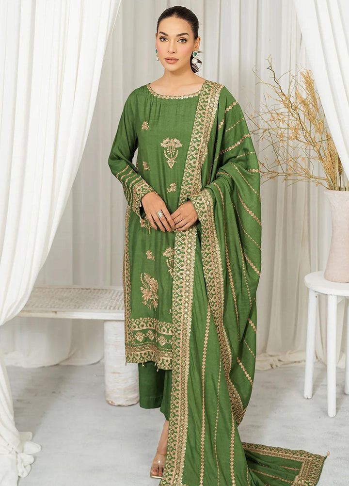 Kaia By Muraad Embroidered Raw Silk Suits Unstitched 3 Piece MU23K Raila - Formal Collection