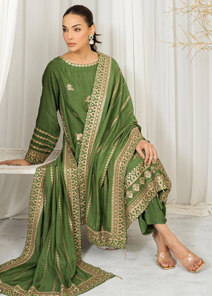 Kaia By Muraad Embroidered Raw Silk Suits Unstitched 3 Piece MU23K Raila - Formal Collection