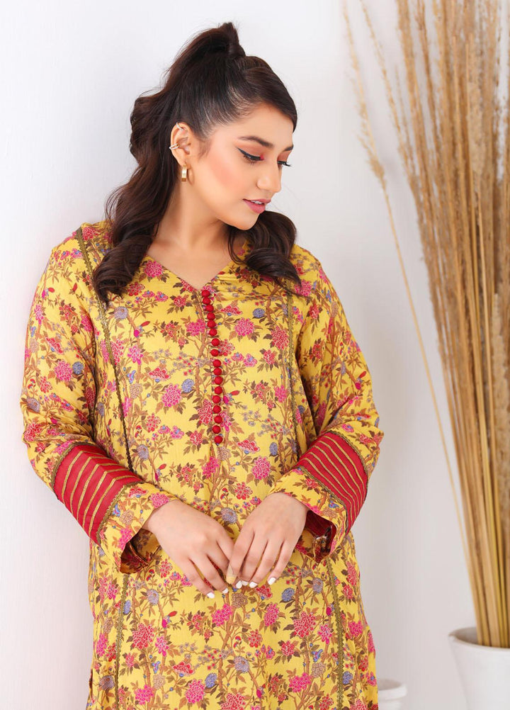 Noorangi Casual Pret  Silk 2 Piece Dress NR22KF WP-03