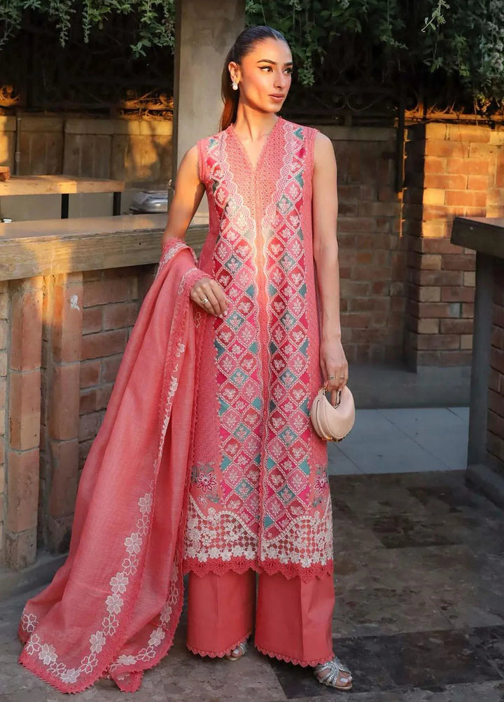 Kalani by Republic Womenswear Embroidered Lawn Suits Unstitched 3 Piece RW25KL RP-D1A Ayra - Summer Collection