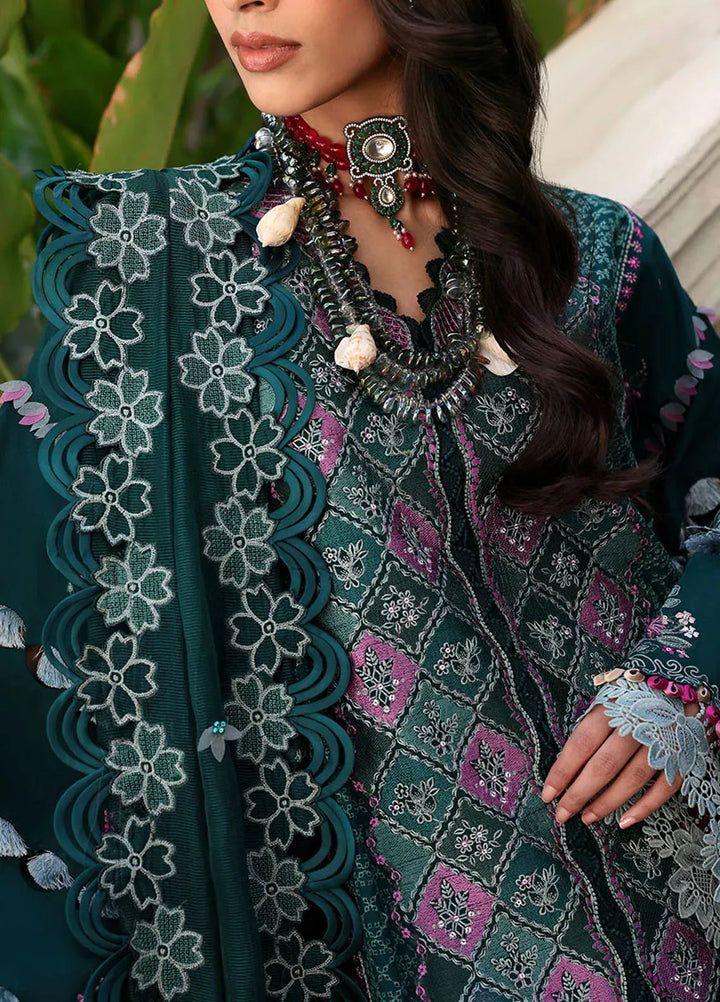Kalani by Republic Womenswear Embroidered Lawn Suits Unstitched 3 Piece RW25KL RP-D1B Zehra - Summer Collection