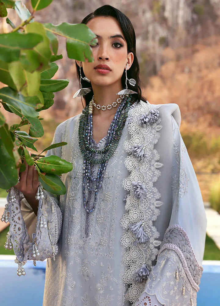 Kalani by Republic Womenswear Embroidered Lawn Suits Unstitched 3 Piece RW25KL RP-D3B Sitara - Summer Collection