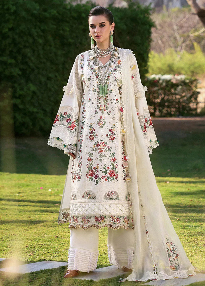 Kalani by Republic Womenswear Embroidered Lawn Suits Unstitched 3 Piece RW25KL RP-D7A Mira - Summer Collection